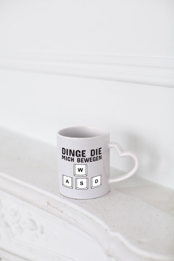 Gaming Motiv | Gamer Tasse | Zocker Witz | Humor - Herzhenkel Tasse - Kaffeetasse / Geschenk / Familie
