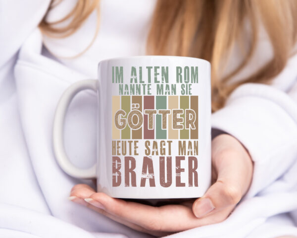 Heute sagt man: Brauer | Bier Brauer | Brauerei - Tasse Weiss - Kaffeetasse / Geschenk / Familie