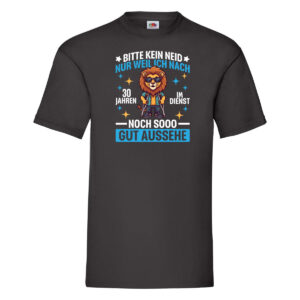 30 Jahre im Dienst | Arbeitsjubiläum | Arbeit T-Shirt Schwarz