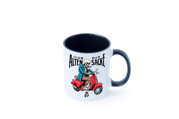 27. Geburtstag | 27 Jahre | Club der alten Säcke Farbige Tasse - Kaffeetasse / Geschenk / Familie