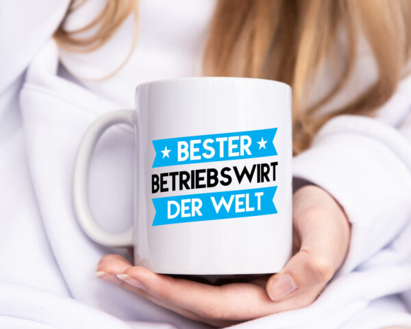 Bester Betriebswirt | Betriebswirtschaft - Tasse Weiss - Kaffeetasse / Geschenk / Familie