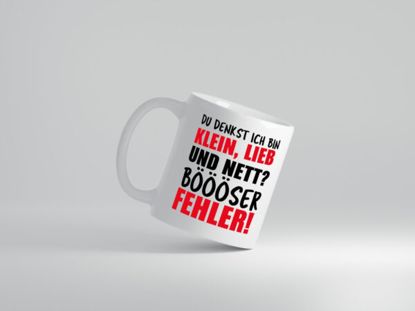 Ich bin lieb? - Tasse Weiss - Kaffeetasse / Geschenk / Familie