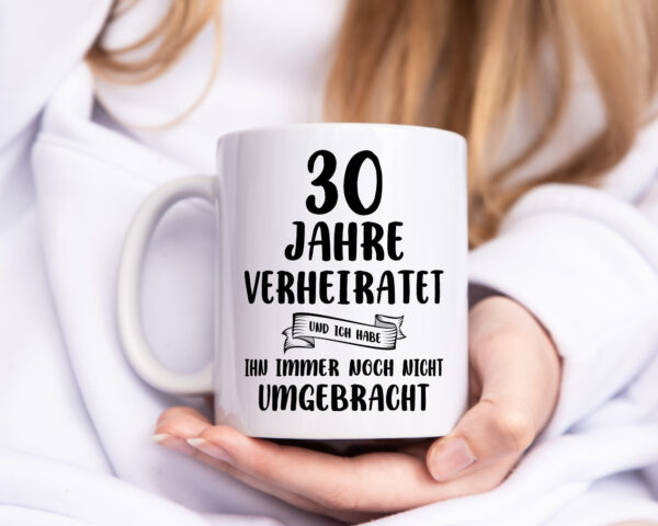 30 Jahre Verheiratet | Verheiratet | Ehe - Tasse Weiss - Kaffeetasse / Geschenk / Familie