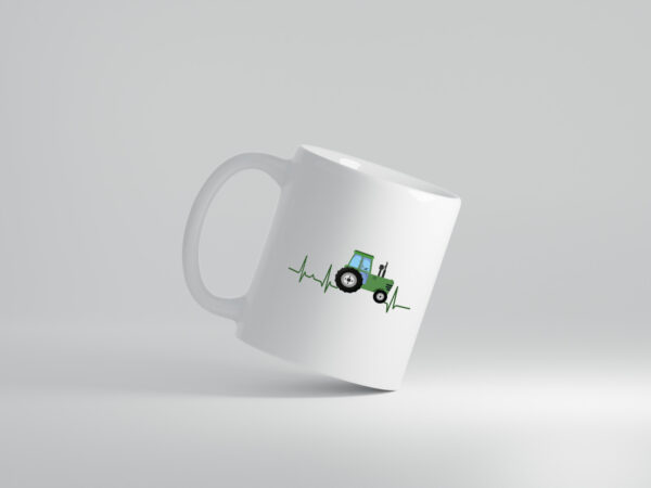 Traktor Motiv | Landwirt | Bauernhof | Bauer | Trekker - Tasse Weiss - Kaffeetasse / Geschenk / Familie