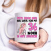 36. Geburtstag | 36 Jahre | Mit 36 noch so gut aussehen - Tasse Weiss - Kaffeetasse / Geschenk / Familie