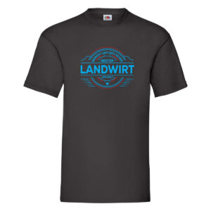 100 % Sicher: Landwirt | Bauer | Landwirtschaft T-Shirt Schwarz