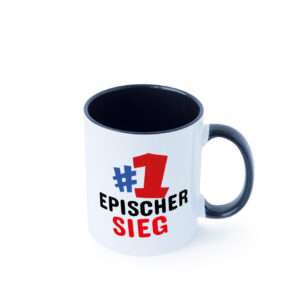 #1 Epischer Sieg Farbige Tasse - Kaffeetasse / Geschenk / Familie