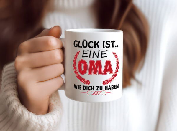 Beste Oma der Welt - Tasse Weiss - Kaffeetasse / Geschenk / Familie