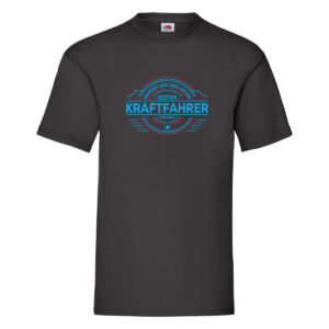 100 % Sicher: Kraftfahrer | Lastwagen | LKW Fahrer T-Shirt Schwarz