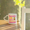 39. Geburtstag | Flottes Bienchen | 39 Jahre - Herzhenkel Tasse - Kaffeetasse / Geschenk / Familie