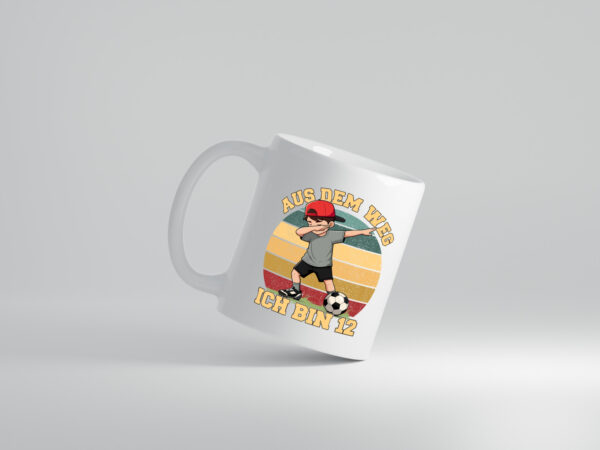 11. Geburtstag | 11 Jahre | Fußball Junge | Fußballer - Tasse Weiss - Kaffeetasse / Geschenk / Familie