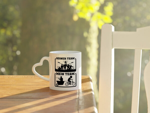 Gamer Spruch | Meme Tasse | Jugendliche | Spiele Zocken - Herzhenkel Tasse - Kaffeetasse / Geschenk / Familie