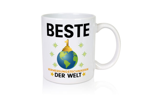 Welt Beste Vermessungstechnikerin | | Techniker - Tasse Weiss - Kaffeetasse / Geschenk / Familie