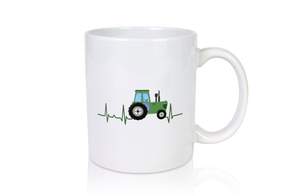 Traktor Motiv | Landwirt | Bauernhof | Bauer | Trekker - Tasse Weiss - Kaffeetasse / Geschenk / Familie