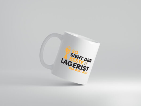 Der Weltbeste Lagerist | Lageristen | Lager Arbeiter - Tasse Weiss - Kaffeetasse / Geschenk / Familie
