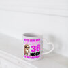38. Geburtstag | Bitte kein neid | Faultier | 38 Jahre - Herzhenkel Tasse - Kaffeetasse / Geschenk / Familie