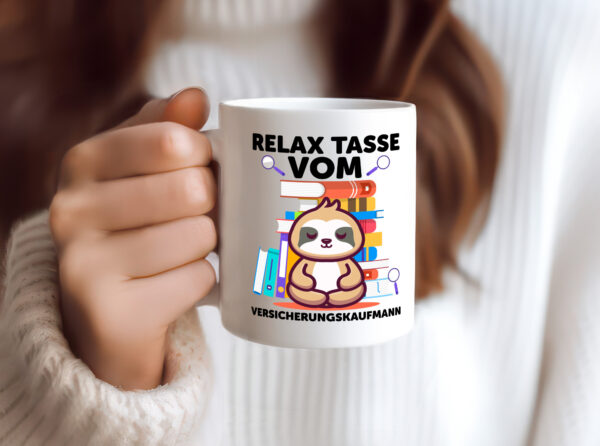 Relax Tasse: Versicherungskaufmann | Kaufmann - Tasse Weiss - Kaffeetasse / Geschenk / Familie