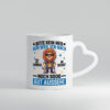 37 Jahre im Dienst | Arbeitsjubiläum | Arbeit - Herzhenkel Tasse - Kaffeetasse / Geschenk / Familie