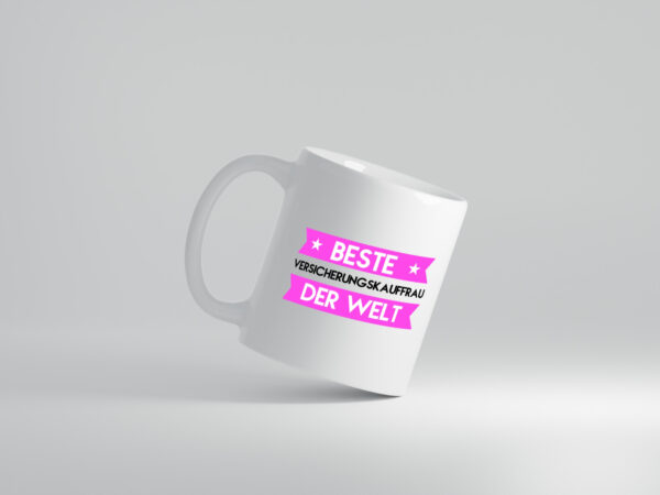 Beste Versicherungskauffrau | Kauffrau - Tasse Weiss - Kaffeetasse / Geschenk / Familie