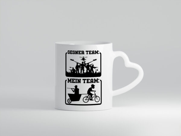 Gamer Spruch | Meme Tasse | Jugendliche | Spiele Zocken - Herzhenkel Tasse - Kaffeetasse / Geschenk / Familie