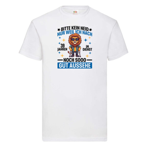 39 Jahre im Dienst | Arbeitsjubiläum | Arbeit T-Shirt Weiß