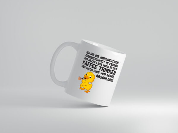 Norddeutscher Humor | Spruch Tasse | Norddeutschland - Tasse Weiss - Kaffeetasse / Geschenk / Familie