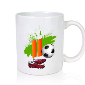 11. Geburtstag | Jungen Fußball | Fußballspieler - Tasse Weiss - Kaffeetasse / Geschenk / Familie