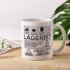 Achtung Probleme Lagerist | Lageristen | Lager Arbeiter - Tasse Weiss - Kaffeetasse / Geschenk / Familie