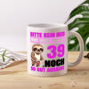 39. Geburtstag | Bitte kein neid | Faultier | 39 Jahre - Tasse Weiss - Kaffeetasse / Geschenk / Familie