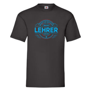 100 % Sicher: Lehrer | Schule Beruf | Schüler T-Shirt Schwarz