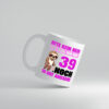 39. Geburtstag | Bitte kein neid | Faultier | 39 Jahre - Tasse Weiss - Kaffeetasse / Geschenk / Familie