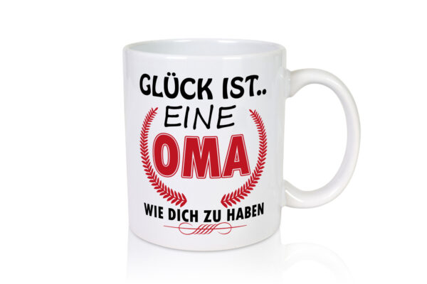 Beste Oma der Welt - Tasse Weiss - Kaffeetasse / Geschenk / Familie