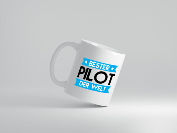 Bester Pilot | Flugzeug | Piloten - Tasse Weiss - Kaffeetasse / Geschenk / Familie