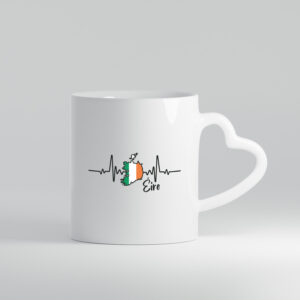 Heartbeat | Italien | Herzschlag - Herzhenkel Tasse - Kaffeetasse / Geschenk / Familie