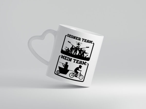 Gamer Spruch | Meme Tasse | Jugendliche | Spiele Zocken - Herzhenkel Tasse - Kaffeetasse / Geschenk / Familie