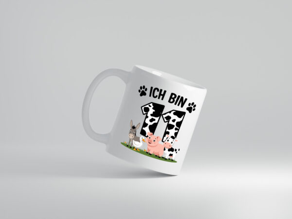 11 Geburtstag | 11 Jahre | Farmer Kind - Tasse Weiss - Kaffeetasse / Geschenk / Familie