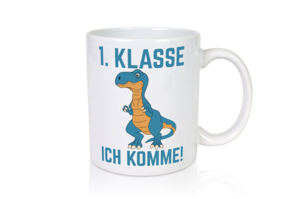 1. Klasse | Einschulung | Schüler | Grundschule - Tasse Weiss - Kaffeetasse / Geschenk / Familie