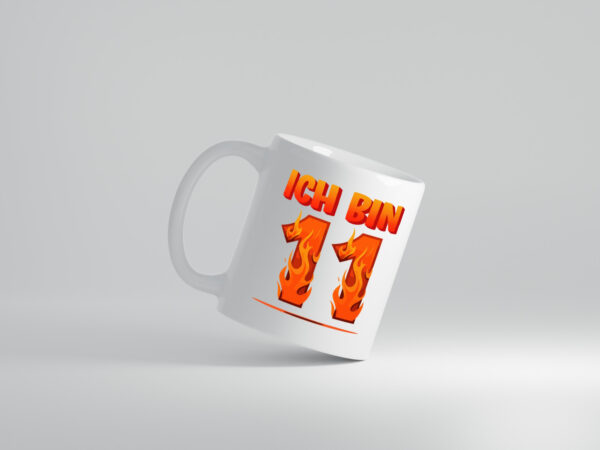 11. Geburtstag | 11 Jahre | Drache - Tasse Weiss - Kaffeetasse / Geschenk / Familie