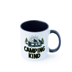 Camping kind | Wohnwagen | Camping Zelt Farbige Tasse - Kaffeetasse / Geschenk / Familie