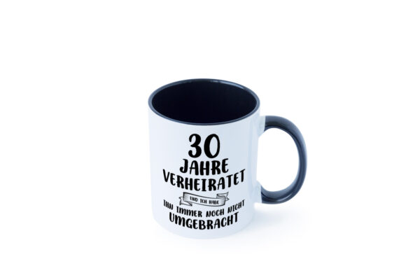 30 Jahre Verheiratet | Verheiratet | Ehe Farbige Tasse - Kaffeetasse / Geschenk / Familie