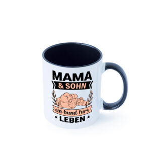 Mama und sohn ein bund fürs leben | Muttertag Farbige Tasse - Kaffeetasse / Geschenk / Familie