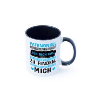 Patenonkel Tasse | lustiger Spruch | Pate | Onkel Farbige Tasse - Kaffeetasse / Geschenk / Familie