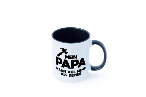 Mein papa kann viel mehr als deiner | Bester Papa Farbige Tasse - Kaffeetasse / Geschenk / Familie