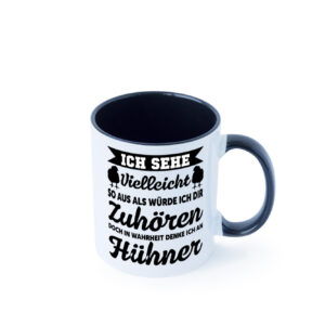 Hühner Spruch | lustige Tasse | Hühnerhaltung | Huhn Farbige Tasse - Kaffeetasse / Geschenk / Familie