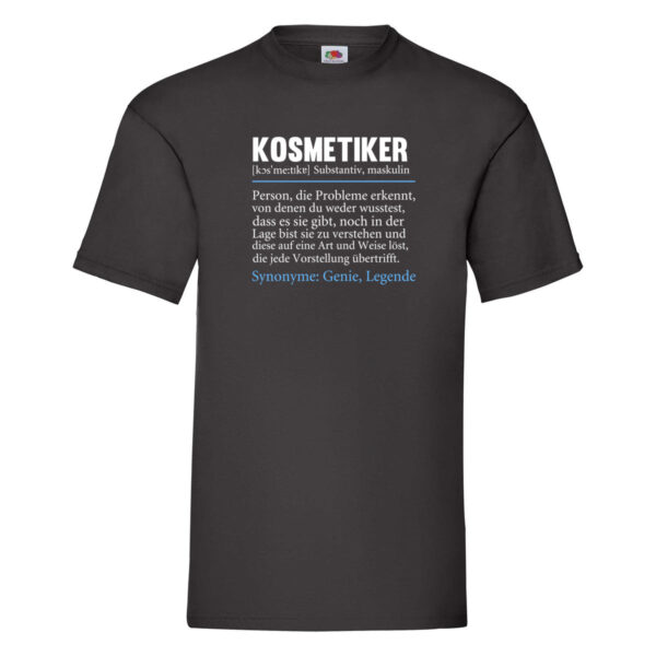 Kosmetiker | Kosmetik Beruf | Stylist | Visagist T-Shirt Schwarz