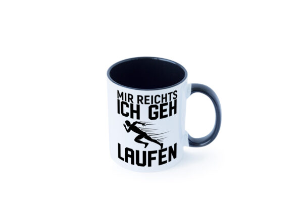 Ich geh laufen | Läufer Tasse | Jogging | Jogger Farbige Tasse - Kaffeetasse / Geschenk / Familie