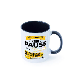 Werkzeug | Vatertag | Handwerker | Spruch lustig Farbige Tasse - Kaffeetasse / Geschenk / Familie