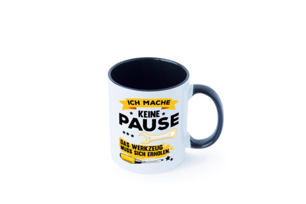 Werkzeug | Vatertag | Handwerker | Spruch lustig Farbige Tasse - Kaffeetasse / Geschenk / Familie