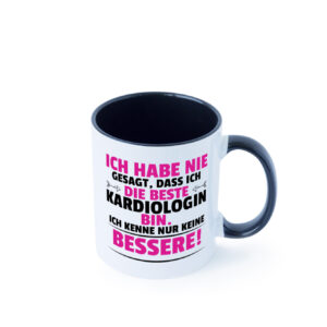 Die Beste Kardiologin | Kardiologie Farbige Tasse - Kaffeetasse / Geschenk / Familie