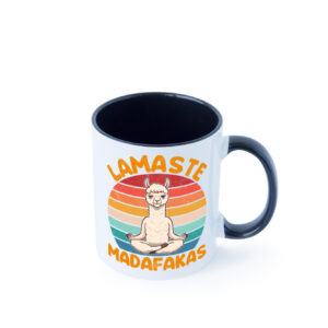 Lamaste | Madafakas | Lama | Vintage Farbige Tasse - Kaffeetasse / Geschenk / Familie